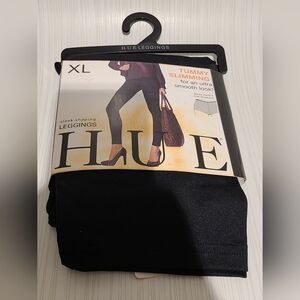 HUE Sleek Shaping Leggings Tummy Slimming For an Ultra Smooth Look New XL